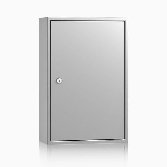 Schlüsselschrank aus Edelstahl Tübingen geschlossen