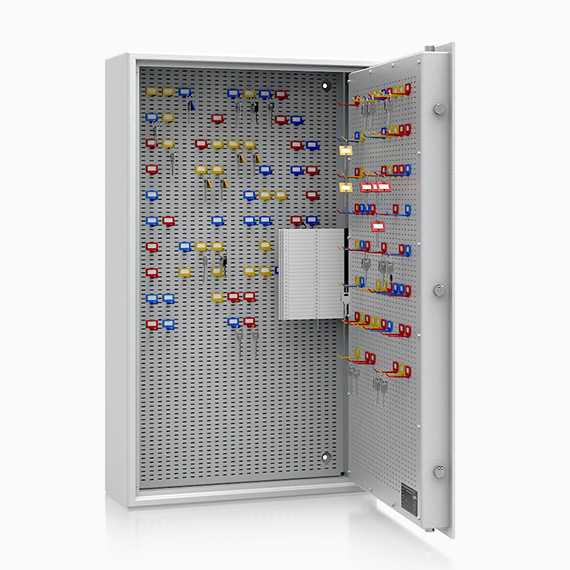 Schlüsselschrank Düren mit individuellem Hakensystem