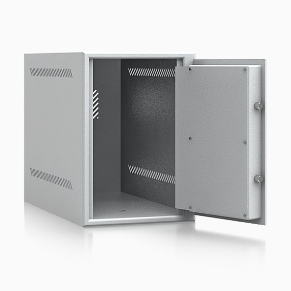 Computertresor ISS Konstanz 61500 offen RAL 7035 